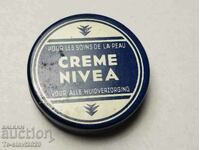 Cutie Old Metal Nivea, mostră de cremă Nivea pentru Belgia