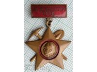15175 Badge - For Valorous Labor - Bronze Enamel