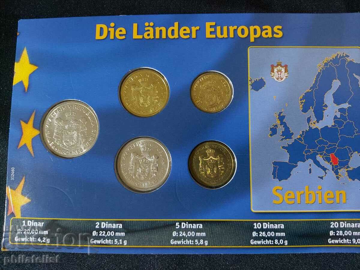 Serbia 2006-2013 - Complete set of 5 coins with price 22.00 BGN | € 11.25 Serbia 2006-2013 - Complete set of 5 coins with price 22.00 BGN | € 11.25