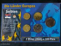 Σερβία 2006-2013 - Ολοκληρωμένο σετ 5 νομισμάτων