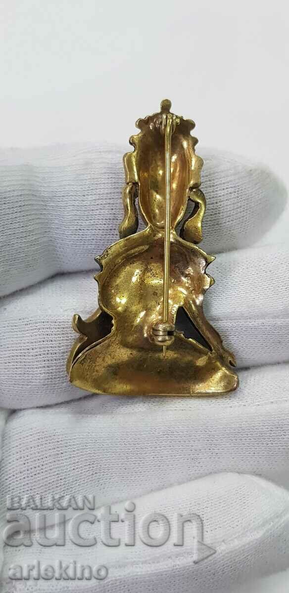 Όμορφη VINTAGE καρφίτσα - Βούδας - 20ος αιώνας. με τιμή 95.00 BGN | € 48.57 Όμορφη VINTAGE καρφίτσα - Βούδας - 20ος αιώνας. με τιμή 95.00 BGN | € 48.57