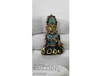 Beautiful VINTAGE brooch - Buddha - 20th century.