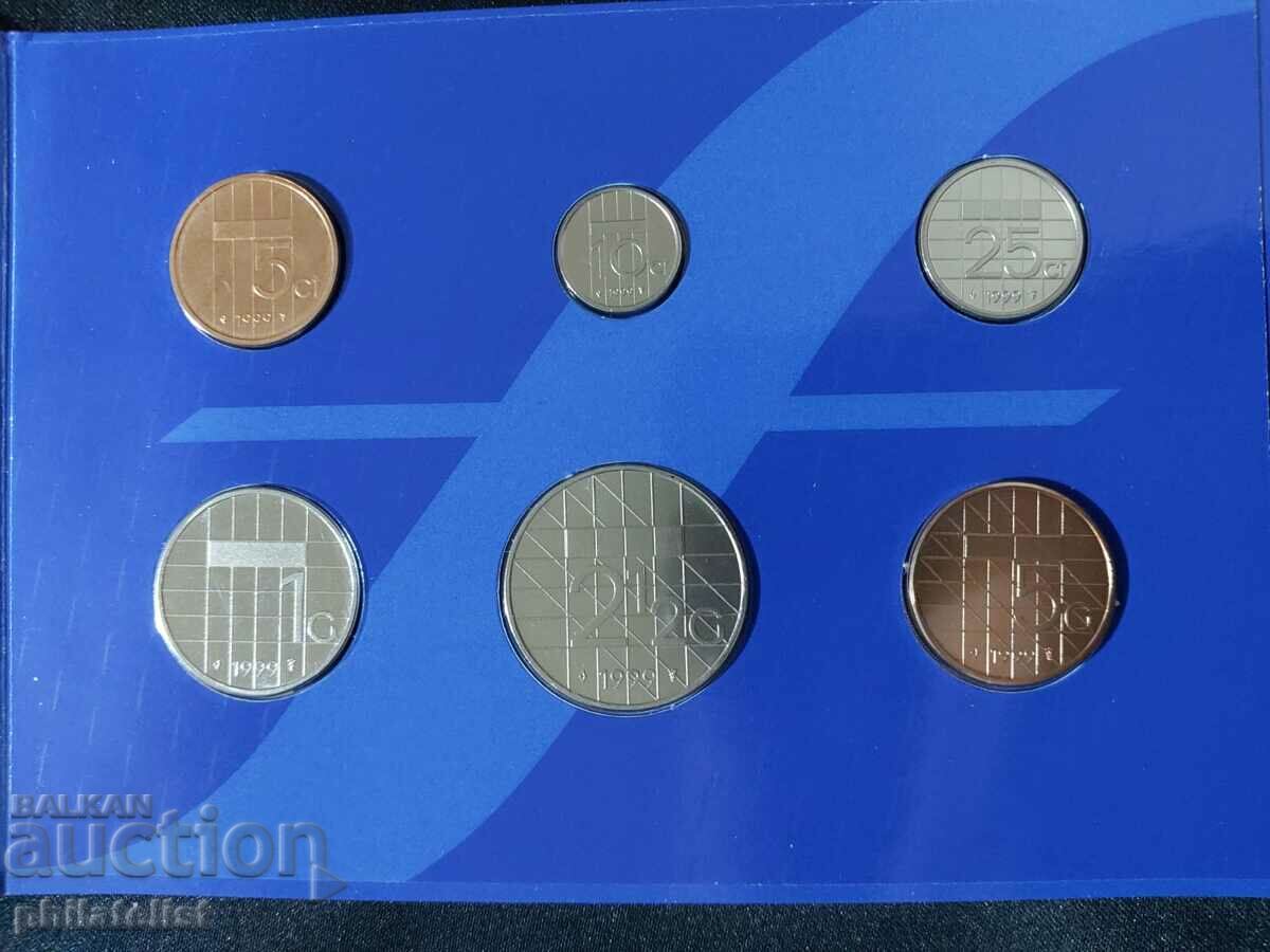 Ολλανδία 1999 - Ολοκληρωμένο σετ 6 νομισμάτων με τιμή 22.00 BGN | € 11.25 Ολλανδία 1999 - Ολοκληρωμένο σετ 6 νομισμάτων με τιμή 22.00 BGN | € 11.25