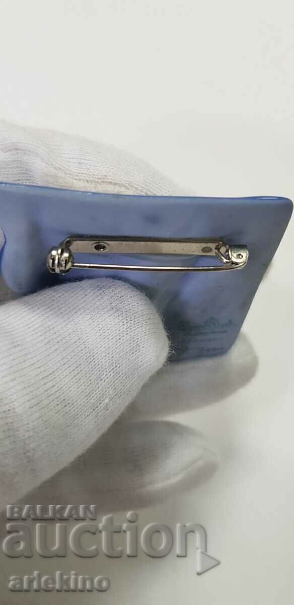 ART-DECO Rosenthal porcelain brooch - Germany - 6 ART-DECO Rosenthal porcelain brooch - Germany - 6