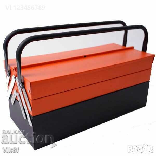 Folding metal tool case with 85 pieces - 7 Folding metal tool case with 85 pieces - 7