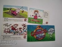 Lot Guinness Records chewing gum pictures (German cards)