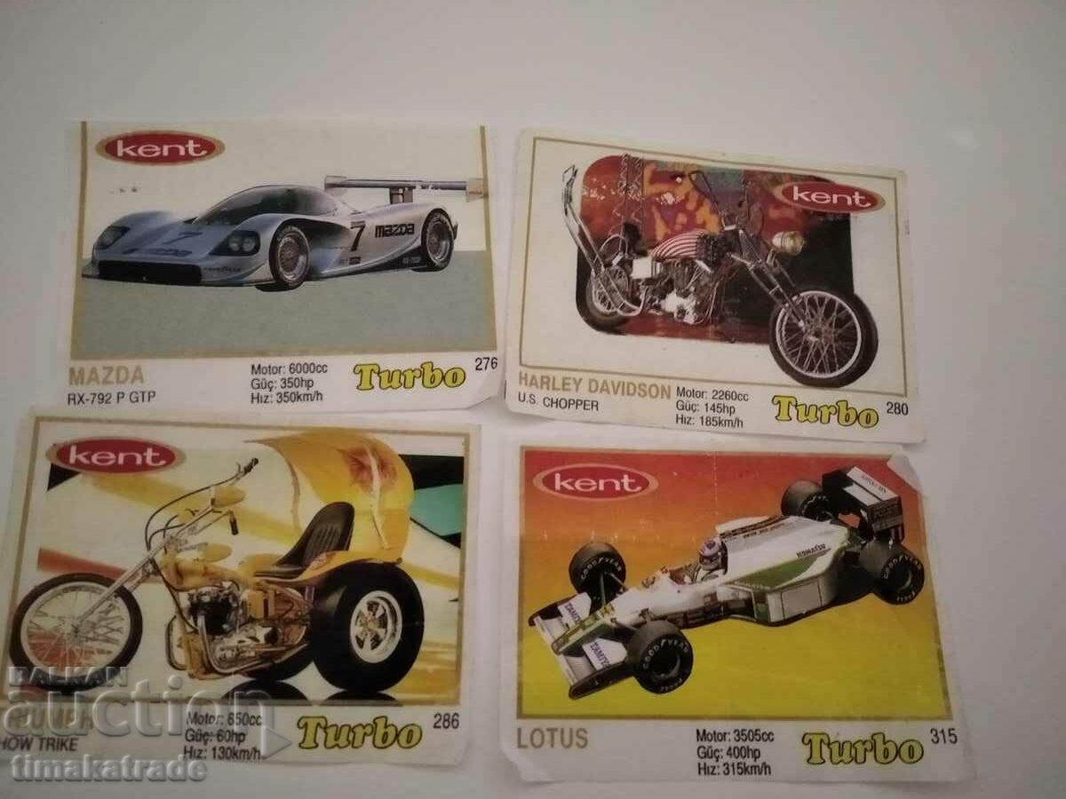 Poze lot cu gumă de mestecat Turbo 261-330 cadru subțire