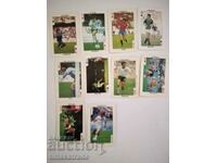 Lot cartonașe de gumă de fotbal