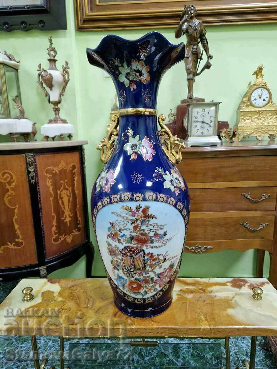 Ένα μοναδικό κινέζικο πορσελάνινο βάζο αντίκα Satsuma με τιμή € 101.75 | 199.01 BGN