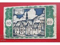 Банкнота-Германия-Брауншвийг-Бланкенбург-10 пфенига 1921
