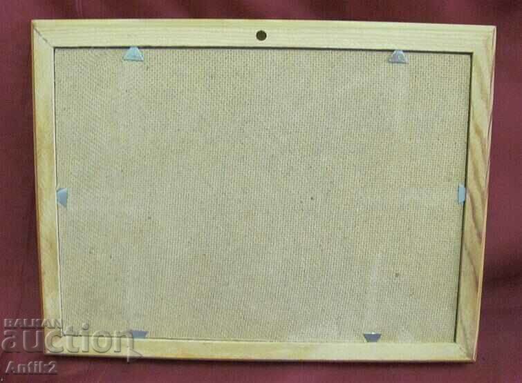 Old Zincography Miniature Signed - 6 Old Zincography Miniature Signed - 6