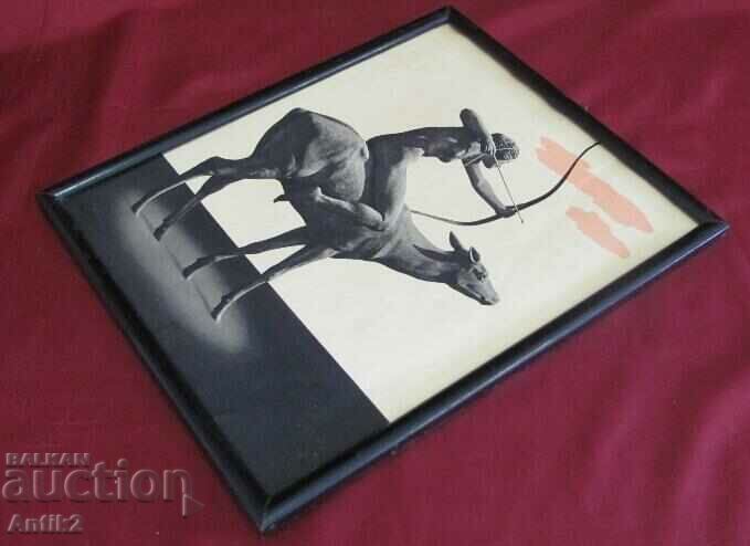 Delivery of 30's Art Deco Painting Germany Delivery of 30's Art Deco Painting Germany