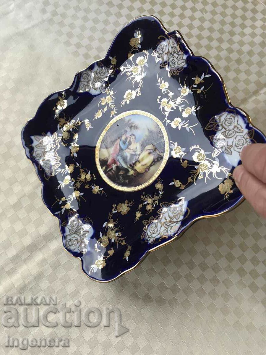 Delivery of TOP QUALITY PORCELAIN TRAY PLATE JAPAN GOLD PLATED Delivery of TOP QUALITY PORCELAIN TRAY PLATE JAPAN GOLD PLATED