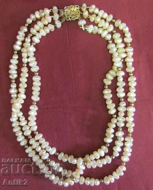 60's Women's Set-Pearl Necklace and Beaded Handbag - 6 60's Women's Set-Pearl Necklace and Beaded Handbag - 6