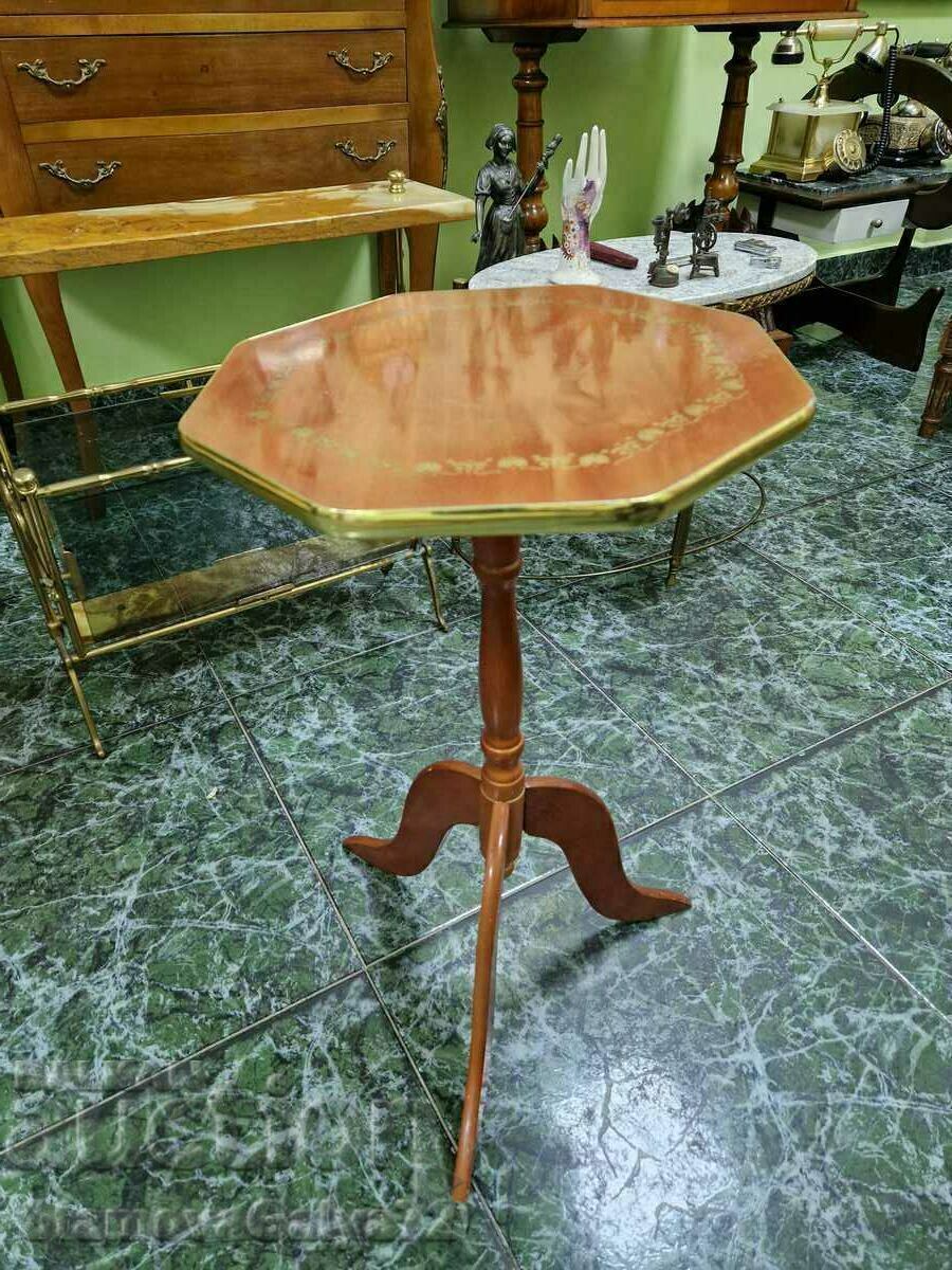 Delivery of A wonderful antique German side table