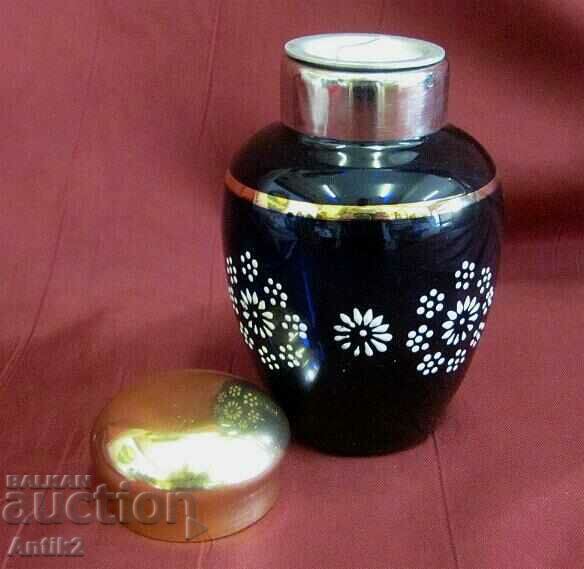 30's Glass Jar for Women's Cosmetics with price 25.00 BGN | € 12.78 30's Glass Jar for Women's Cosmetics with price 25.00 BGN | € 12.78