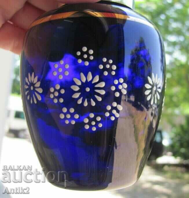 30's Glass Jar for Women's Cosmetics - 6 30's Glass Jar for Women's Cosmetics - 6