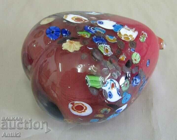 Auction Screw Murano Crystal Glass Figurine Auction Screw Murano Crystal Glass Figurine