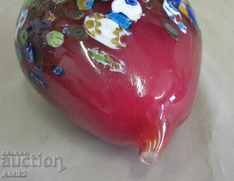 Delivery of Screw Murano Crystal Glass Figurine Delivery of Screw Murano Crystal Glass Figurine