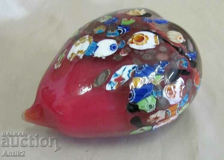 Screw Murano Crystal Glass Figurine - 5 Screw Murano Crystal Glass Figurine - 5