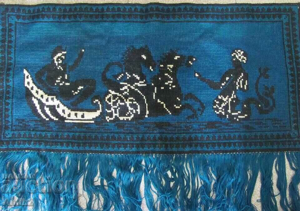 20's Hand Embroidered Carpet Wall Rug with price 56.00 BGN | € 28.63 20's Hand Embroidered Carpet Wall Rug with price 56.00 BGN | € 28.63