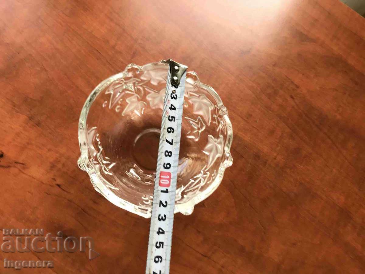 Auction BOWL NUTS GLASS RELIEF Auction BOWL NUTS GLASS RELIEF