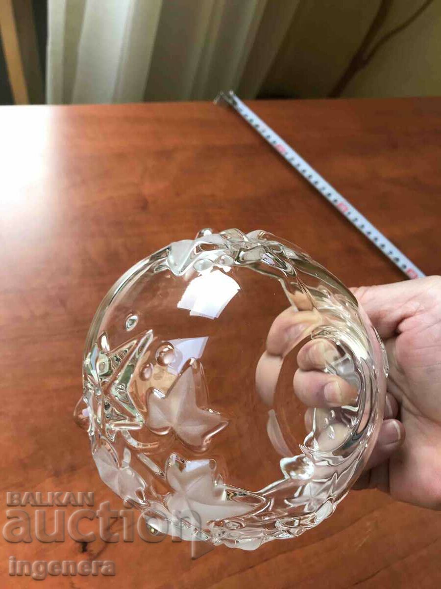 BOWL NUTS GLASS RELIEF - 6 BOWL NUTS GLASS RELIEF - 6