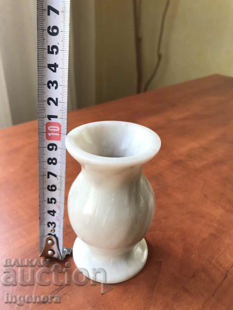 ВАЗА МРАМОР ТЕЖКА И МАСИВНА ВАЗИЧКА с цена 8.00 лв. | € 4.09 ВАЗА МРАМОР ТЕЖКА И МАСИВНА ВАЗИЧКА с цена 8.00 лв. | € 4.09