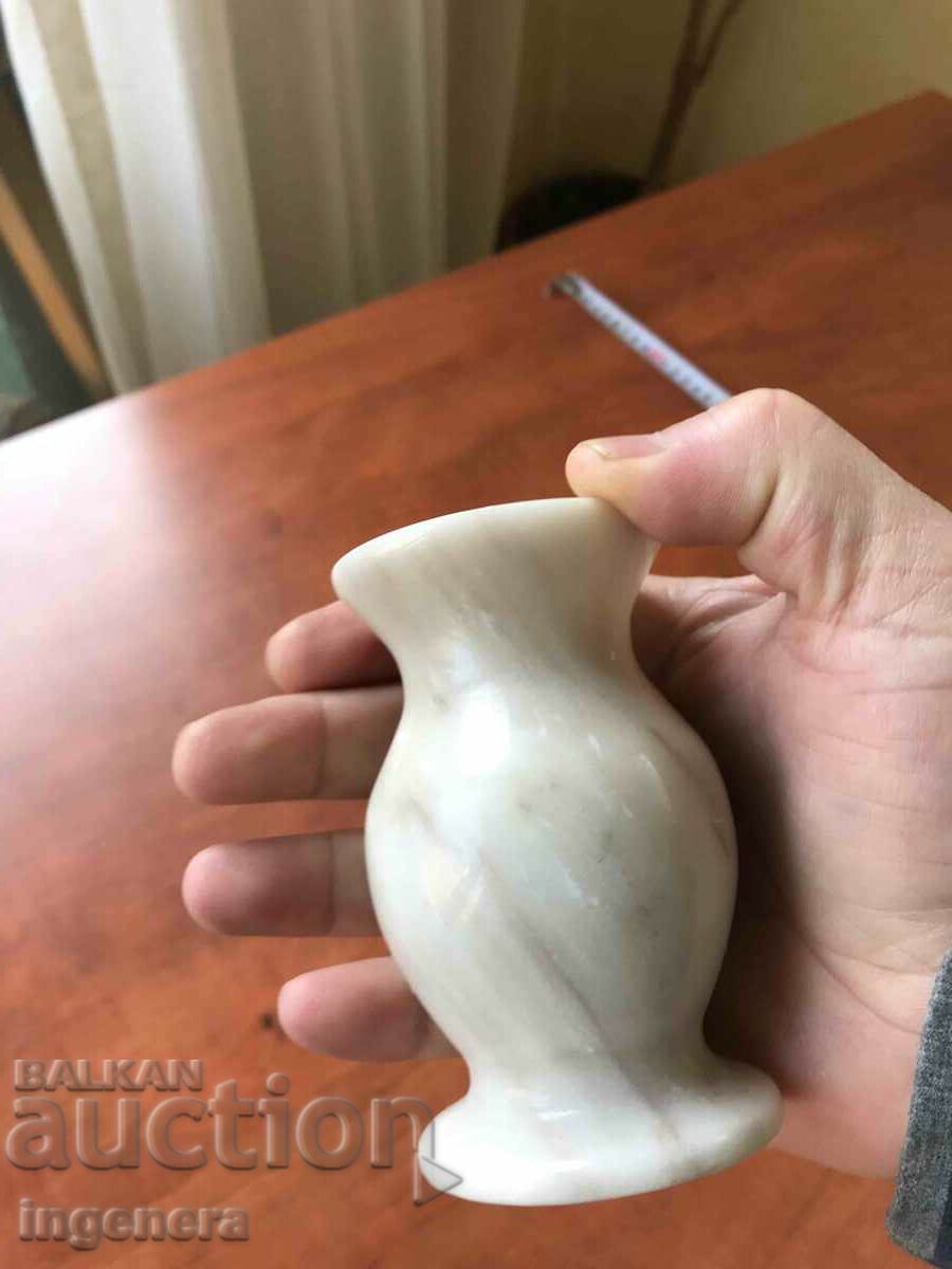 ВАЗА МРАМОР ТЕЖКА И МАСИВНА ВАЗИЧКА - 5 ВАЗА МРАМОР ТЕЖКА И МАСИВНА ВАЗИЧКА - 5