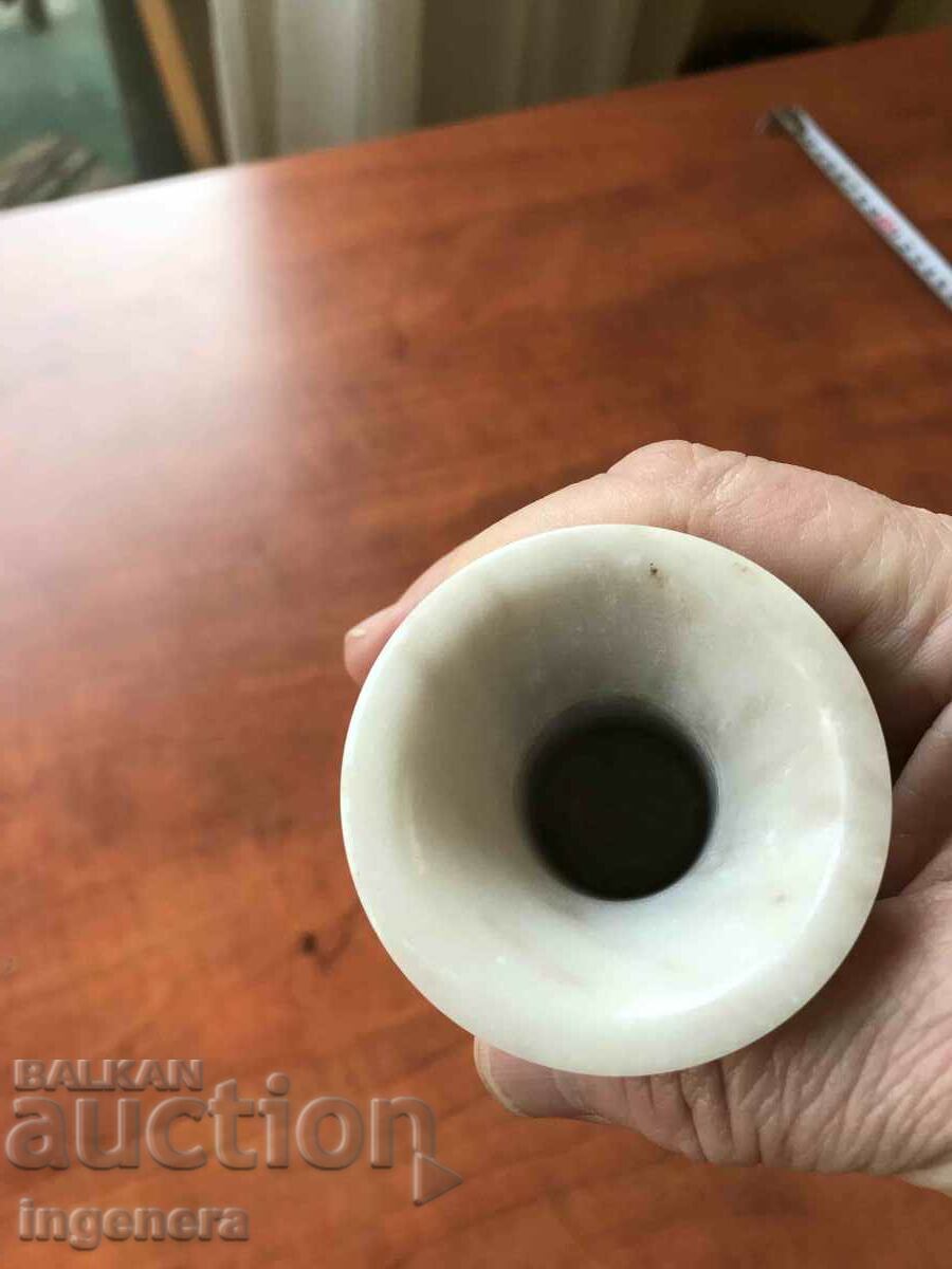 ВАЗА МРАМОР ТЕЖКА И МАСИВНА ВАЗИЧКА - 6 ВАЗА МРАМОР ТЕЖКА И МАСИВНА ВАЗИЧКА - 6