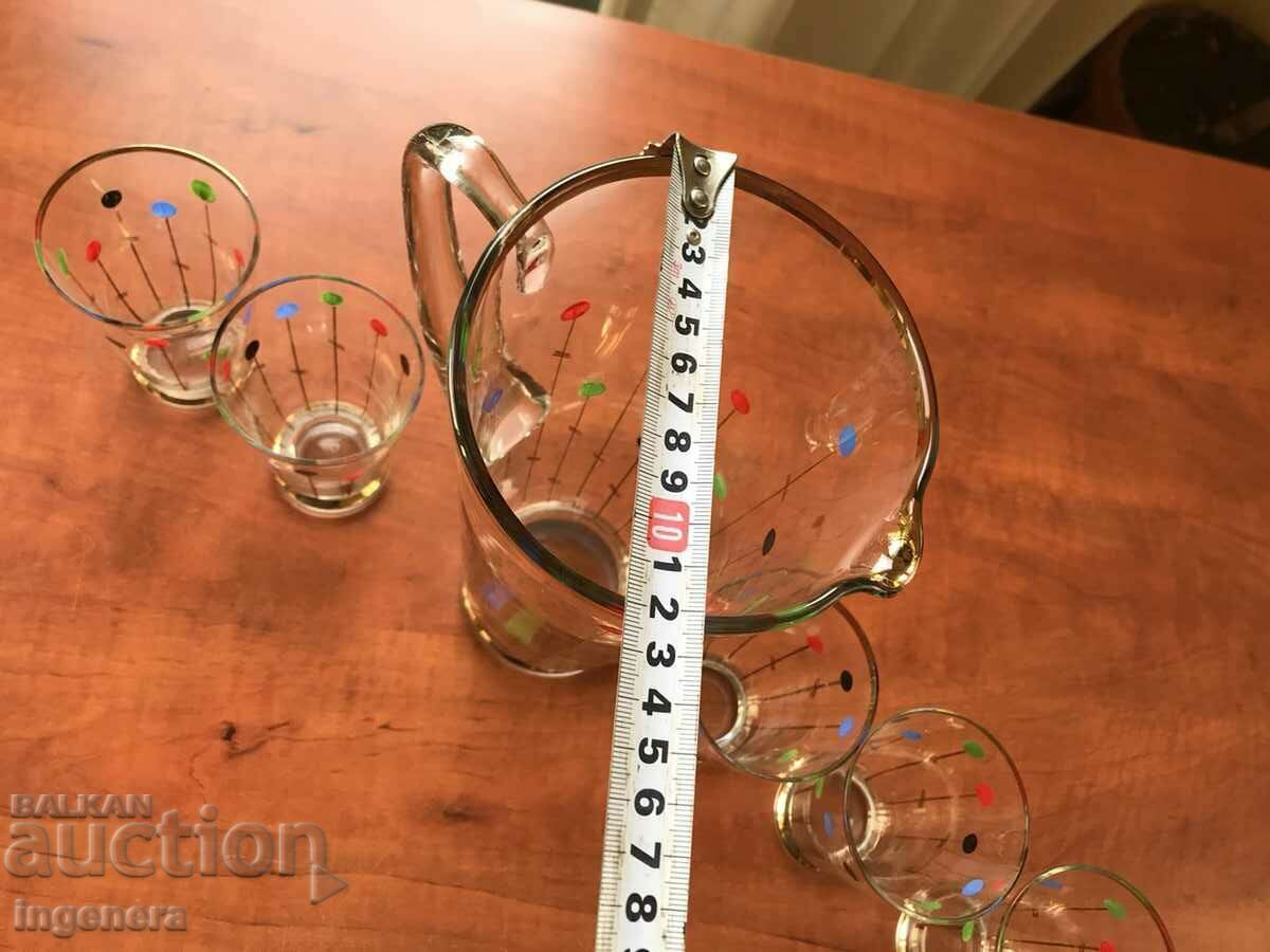 Auction  5-CUP GLASS POT FOR OIL, JUICE OR CALE JUICE