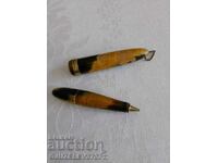 Antique Leopard Print Celluloid Mini Pen