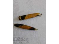 Antique Leopard Print Celluloid Mini Pen