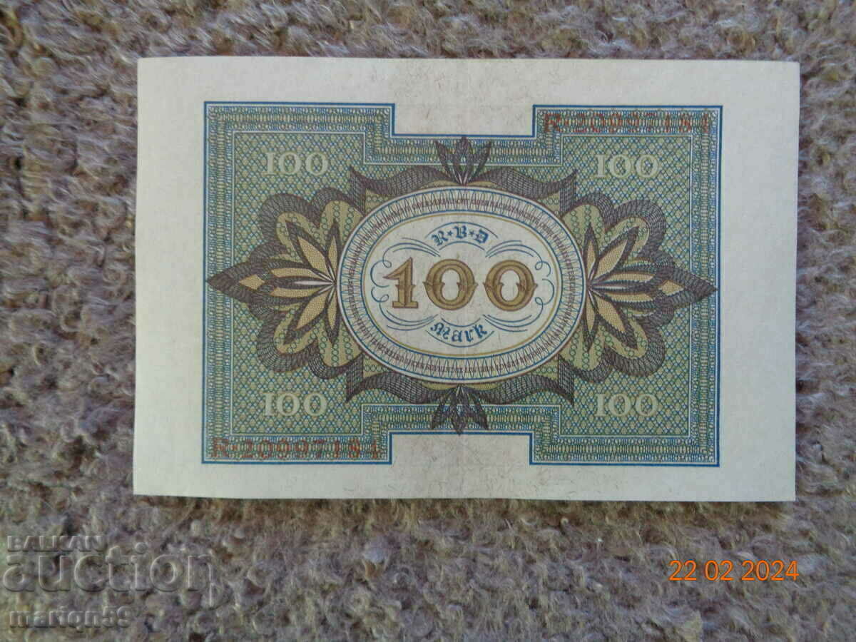 100 μάρκα - 1920 AUNC με τιμή € 5.11 | 9.99 BGN