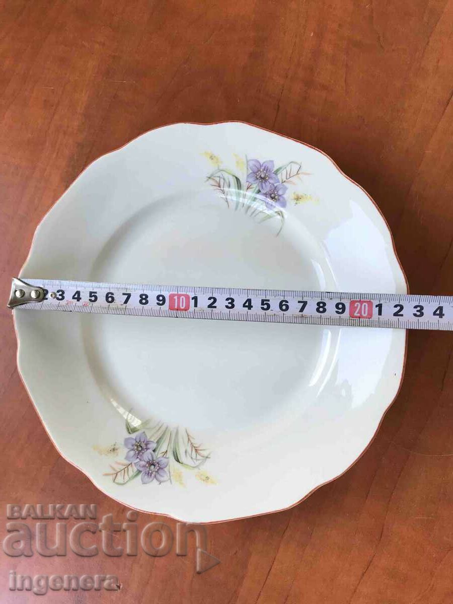 BULGARIA PORCELAIN PLATE FOR COLLECTION with price 7.00 BGN | € 3.58 BULGARIA PORCELAIN PLATE FOR COLLECTION with price 7.00 BGN | € 3.58