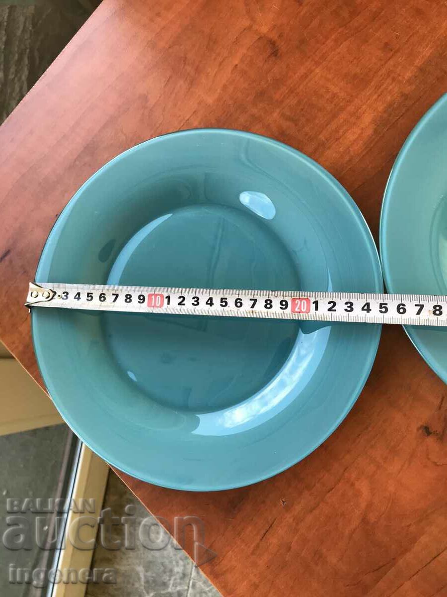 Auction ANTIQUE GLASS PLATE-3 PCS. Auction ANTIQUE GLASS PLATE-3 PCS.