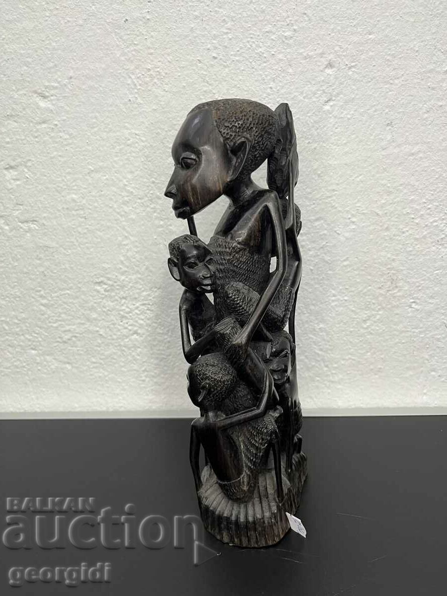 Африканска скулптура - Дървото на живота. №5120