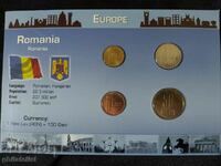 Ρουμανία - Ολοκληρωμένο σετ 4 νομισμάτων.