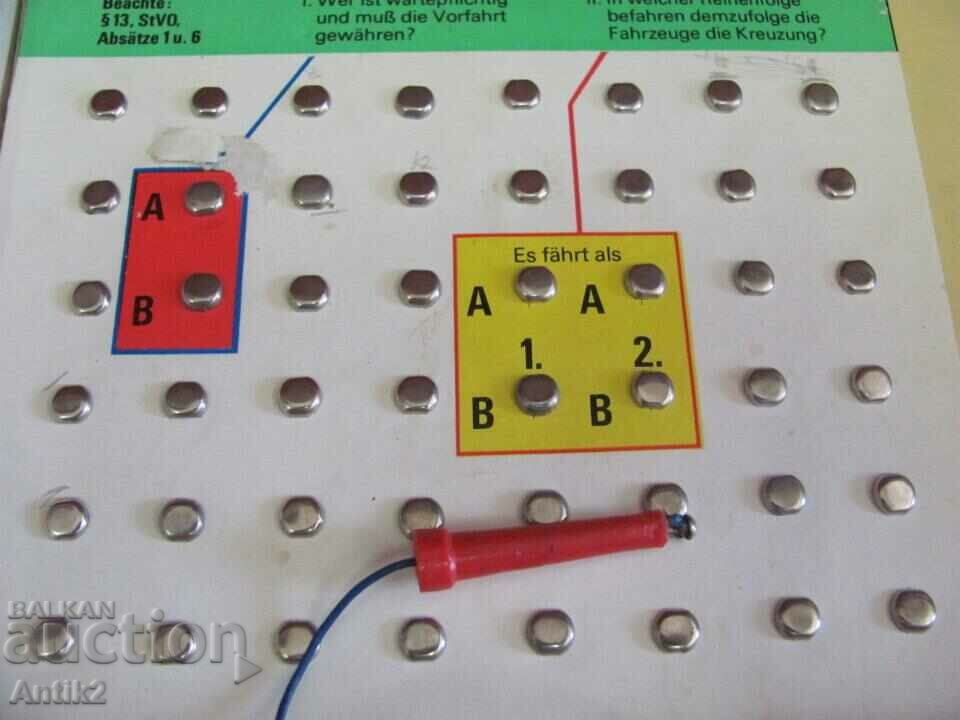 60's Children's Game-Electrical Test-Rules of Motion - 7 60's Children's Game-Electrical Test-Rules of Motion - 7