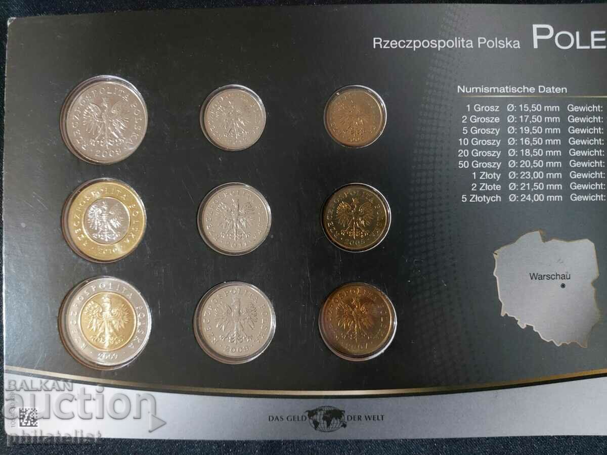Complete set - Poland, 9 coins 2005-2012 with price 22.00 BGN | € 11.25 Complete set - Poland, 9 coins 2005-2012 with price 22.00 BGN | € 11.25