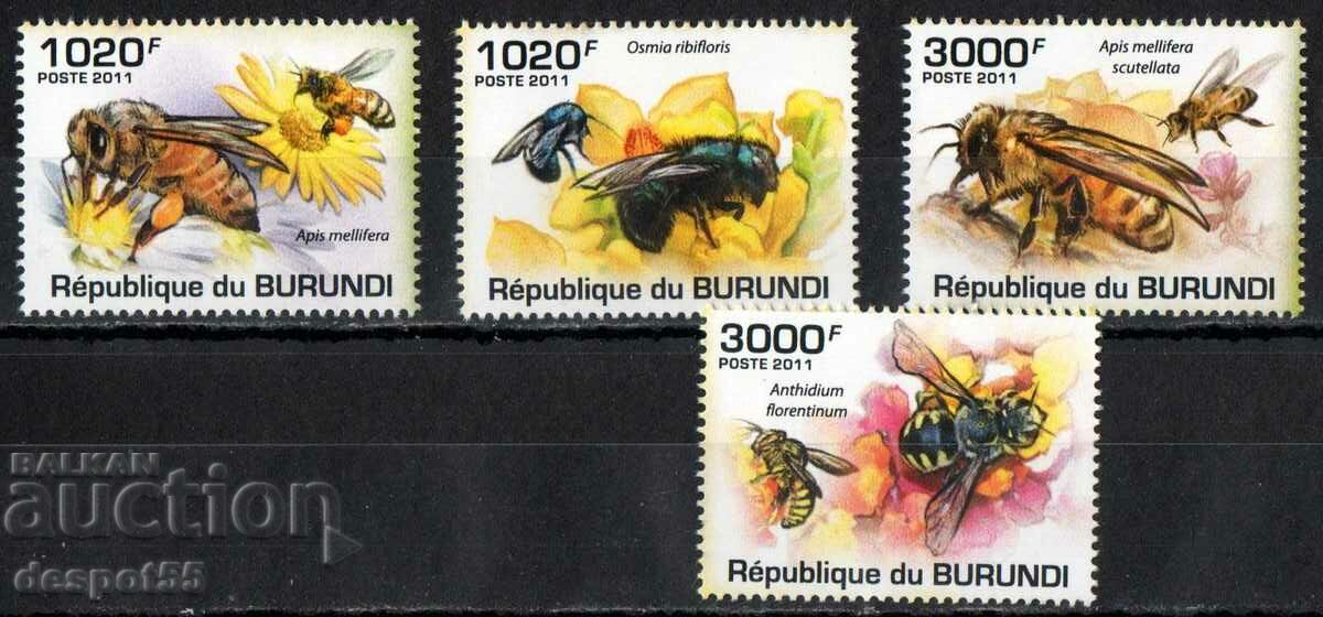 2011. Бурунди. Насекоми - Пчели.