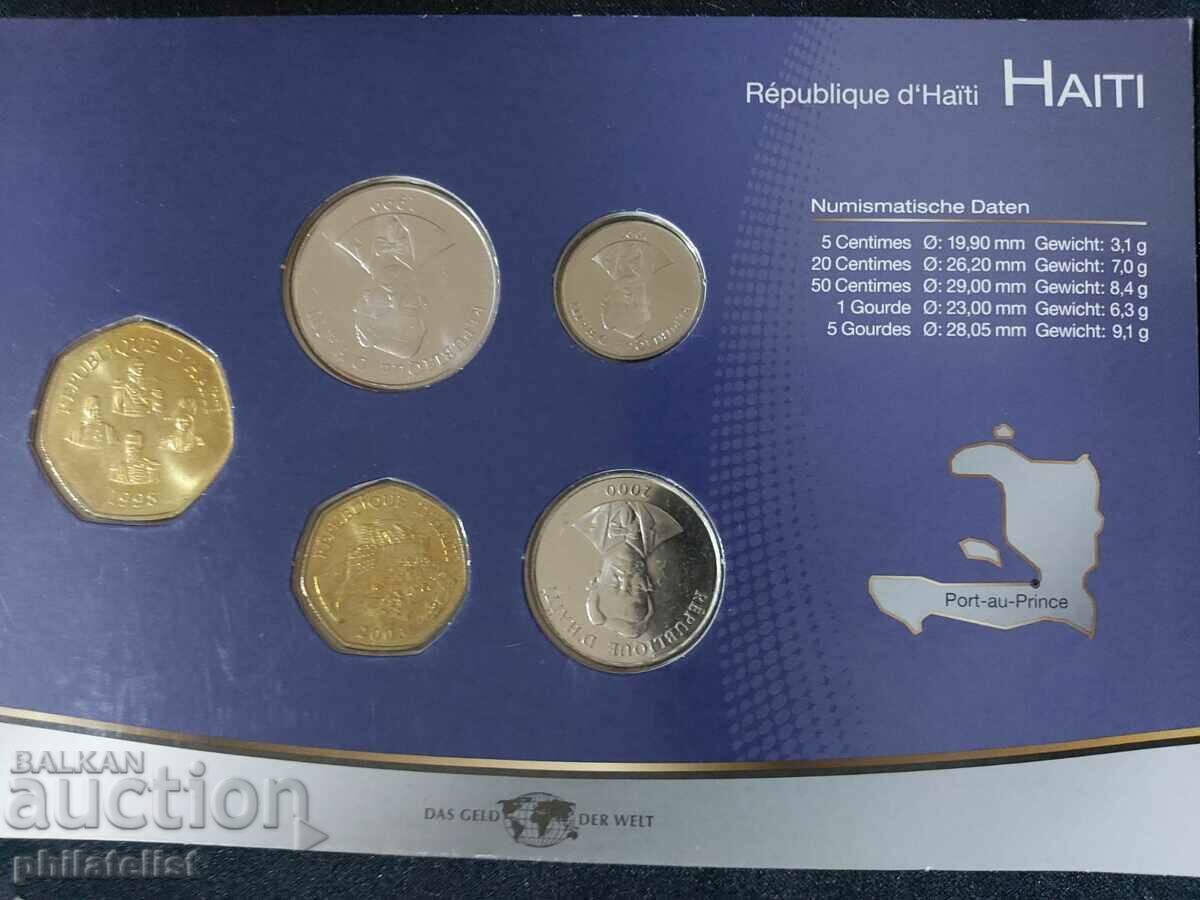 Haiti 1997-2003 - Complete set of 5 coins with price 22.00 BGN | € 11.25 Haiti 1997-2003 - Complete set of 5 coins with price 22.00 BGN | € 11.25