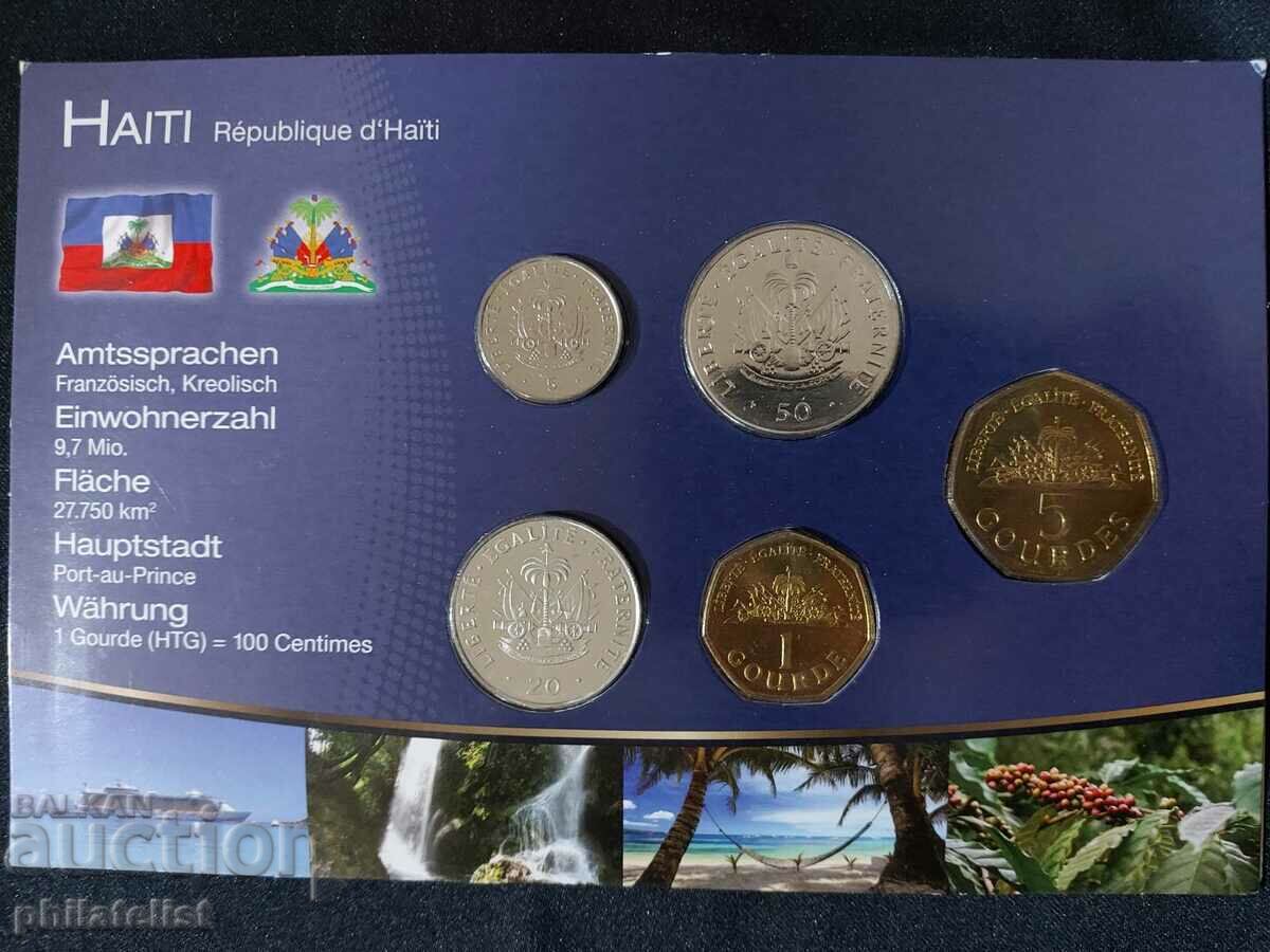 Αϊτή 1997-2003 - Ολοκληρωμένο σετ 5 νομισμάτων