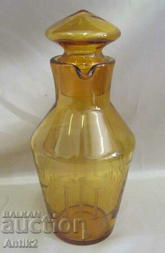 1900s Art Nouveau Carafe, Decanter with price 60.00 BGN | € 30.68 1900s Art Nouveau Carafe, Decanter with price 60.00 BGN | € 30.68