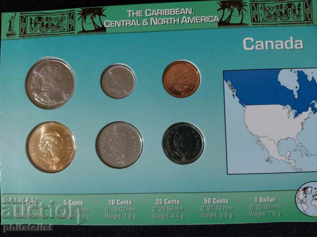 Canada 2002-2007 - Complete set, 6 coins with price 22.00 BGN | € 11.25