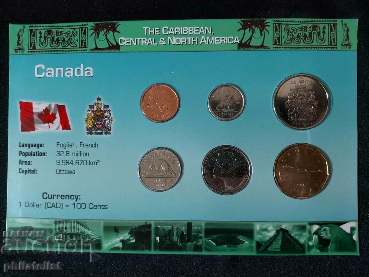 Καναδάς 2002-2007 - Ολοκληρωμένο σετ, 6 νομίσματα