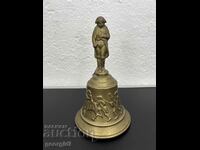 Clopot / clopot din bronz masiv - Napoleon. #5125