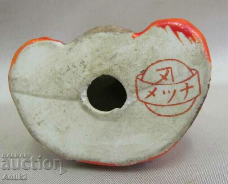 Delivery of 19th Century Mini Porcelain Buddha Figure Japan Delivery of 19th Century Mini Porcelain Buddha Figure Japan