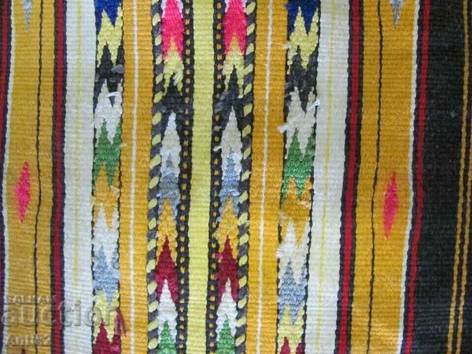 Sorț din lână de artă populară din secolul al XIX-lea - 7