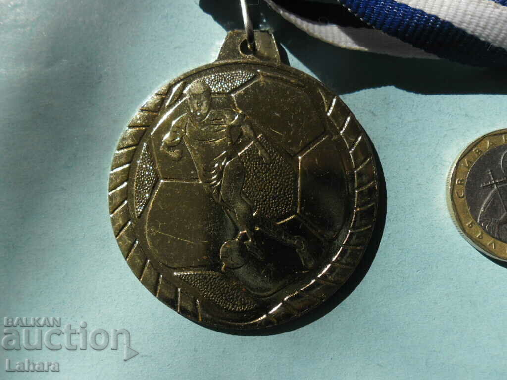 Medal football with price 0.78 BGN | € 0.40 Medal football with price 0.78 BGN | € 0.40